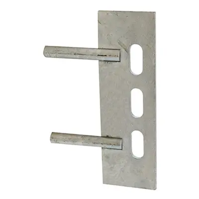 Timco GB2P Gravel Board Clip - Twin Pin - Galvanised 150 X 50Mm Unit 1