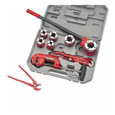 Clarke 1801418 Cht418 10 Piece Pipe Threading Kit