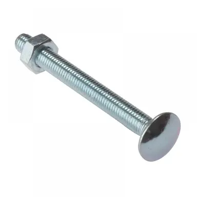 Forgefix 5CB12130 Carriage Bolt & Nut Zp M12 X 130Mm Bag 5