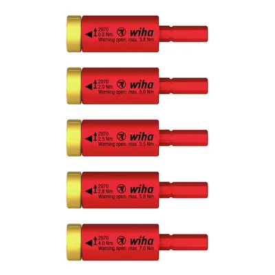 Wiha 41479 Electric Easytorque Adapter Set 5 Piece