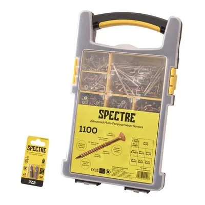 Forgefix OPSPE1100Y Spectre™ Advanced Screw Set 1100 Piece