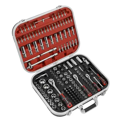 Sealey AK7981 Socket Set 172Pc 1/4in 3/8in & 1/2inSq Drive Walldrive®