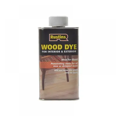 Rustins WDLO1000 Wood Dye Light Oak 1 Litre