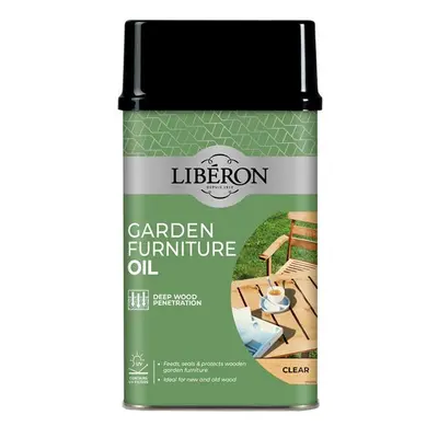 Liberon 126172 Garden Furniture Oil Clear 1 Litre