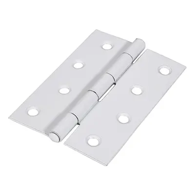 Timco 434303 Butt Hinge - Fixed Pin (1838) - White 100 X 70