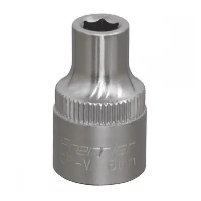 Sealey S3806 Walldrive® Socket 6Mm 3/8inSq Drive