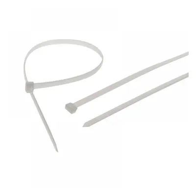 Faithfull Heavy-Duty Cable Ties White 9.0 X 1200Mm (Pack 10)