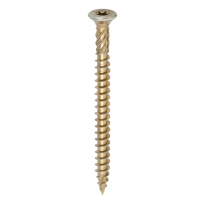 Timco 80100C2C C2 Clamp-Fix Multi-Purpose Premium Screws - Tx - Double Countersunk - Yellow 8.0 