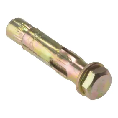 Fandf 10SX1077 Sleeve Anchor - Hex Bolt Type - Zinc Yellow Passivated M10 X 77Mm (Bag Of 10)