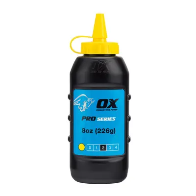 Ox Tools OX-P025703 Ox Pro Chalk Refill 226G - Yellow EA