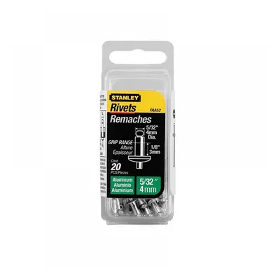 Stanley® 1-PAA62T 1-Paa62 Aluminium Rivets Short 5 X 3Mm Pack Of 15