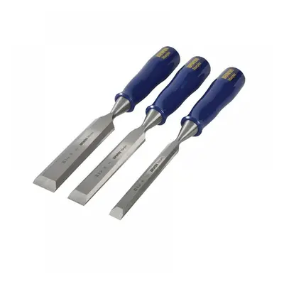 Irwin® Marples® TM444/S3 M444 Bevel Edge Chisel Blue Chip Handle Set 3 Piece