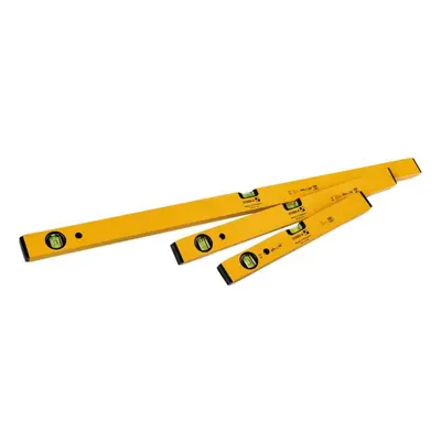 Stabila 19819 70 Single Plumb Box Section Spirit Level Set 3 Piece