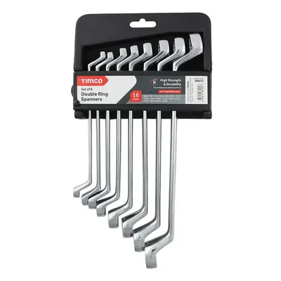 Timco 468237 Spanner Set - Double Ring 8 Piece Pack 8