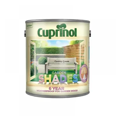 Cuprinol 5092589 Garden Shades Country Cream 2.5 Litre