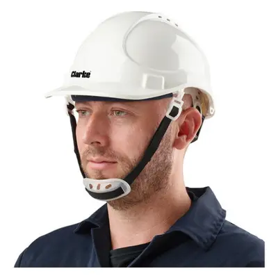 Clarke 8133822 Shw1 Safety Helmet-White