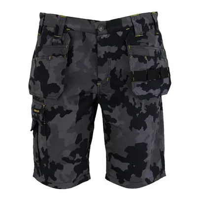 Stanley® Clothing STW40058-204 Hanley Holster Shorts Black Camouflage Waist 34In