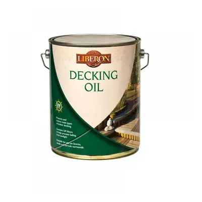 Liberon 069955 Decking Oil Medium Oak 5 Litre