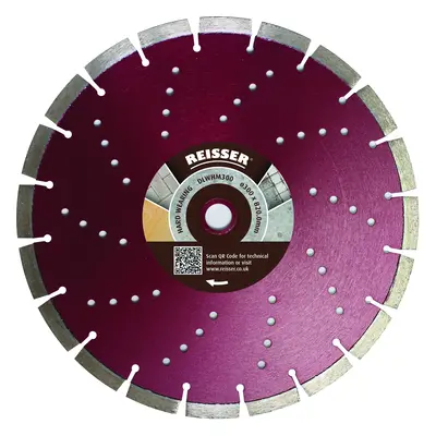 Reisser DLWHM350254 Hard Materials Premium Laser Welded Diamond Blade 350 X 25.40Mm