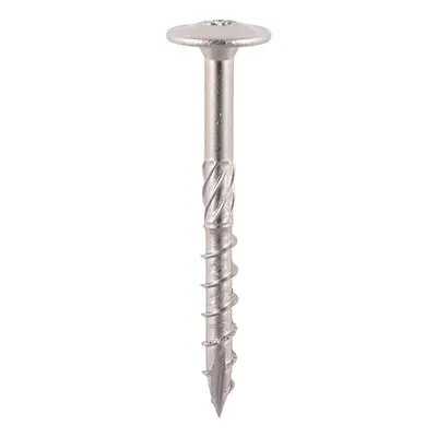 Timco 100INDEXWSST Timber Frame Construction & Landscaping Screws - Wafer - A2 Stainless Steel 8