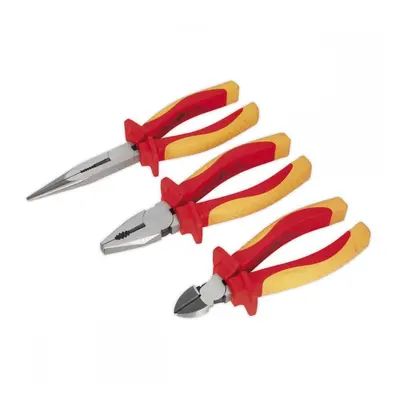 Sealey AK83452 Pliers Set 3Pc Vde Approved