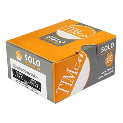 Timco 45050SOLOZ Solo Chipboard & Woodscrews - Pz - Double Countersunk - Zinc 4.5 X 50 Box 200