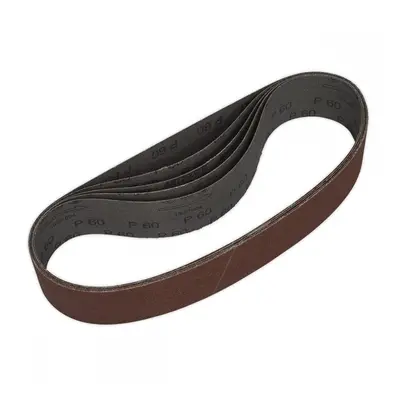 Sealey SB006 Sanding Belt 50 X 686Mm 60Grit Pack Of 5