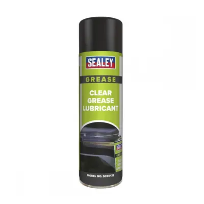 Sealey SCS012 Clear Grease Lubricant 500Ml Pack Of 6