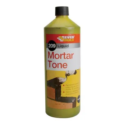 Everbuild Sika 488950 209 Liquid Mortar Tone Black 1 Litre