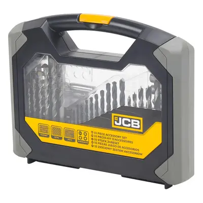 JCB 55Pc Combination Drill Bit Set | Jcb-Pta-55