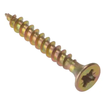 Fandf MPS520Y Multi-Purpose Screw - Zinc Yellow Passivated 5.0 X 20Mm (Box Of 200)