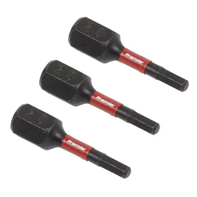 Sealey AK8210 Hex 2.5Mm Impact Power Tool Bits 25Mm - 3Pc