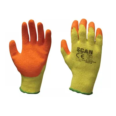 Scan 2ARK26K-24 Knitshell Latex Palm Gloves - L (Size 9)