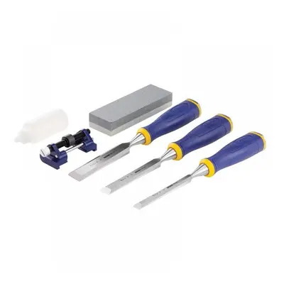 Irwin® Marples® 10507931 Ms500 Protouch™ All-Purpose Chisel Set 3 Piece + Sharpening Kit