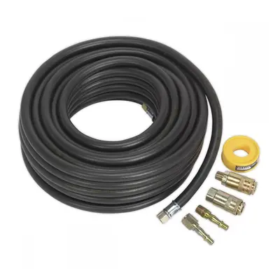 Sealey AHK01 Air Hose Kit 15M X Ø8Mm With Connectors