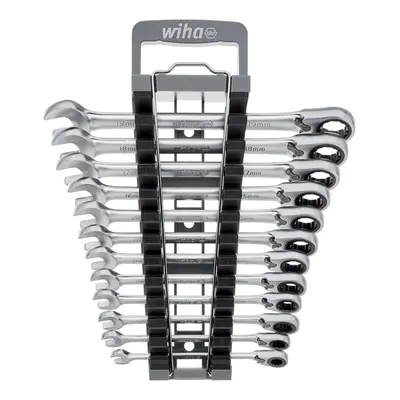 Wiha 44661 Ring Ratchet Spanner Set 12 Piece