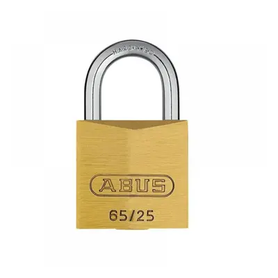 Abus Mechanical 02324 65/25Mm Brass Padlock