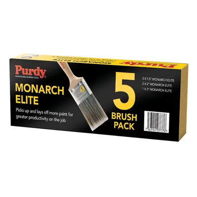 Purdy® ME5 Monarch™ Elite™ Paint Brush Set 5 Piece