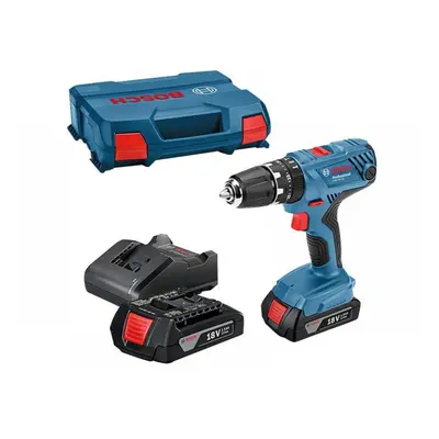 Bosch 0615990M00 Gsb 18V-21 Combi Drill 18V 2 X 1.5Ah Li-Ion