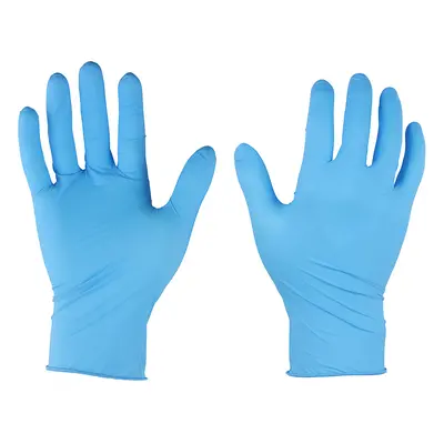 Timco 770009 Nitrile Gloves - Blue Medium Box 100