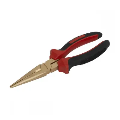 Sealey NS075 Long Nose Pliers 200Mm - Non-Sparking