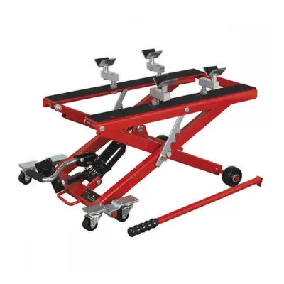 Sealey MC4500 Motorcycle & Quad Scissor Lift 500Kg Capacity Hydraulic