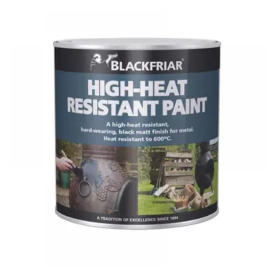 Blackfriar BF0520004F1 High-Heat Resistant Paint Black 250Ml