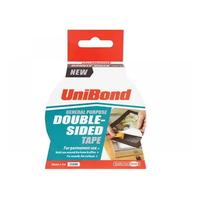 Unibond 2675782 Double-Sided Tape 38Mm X 5M