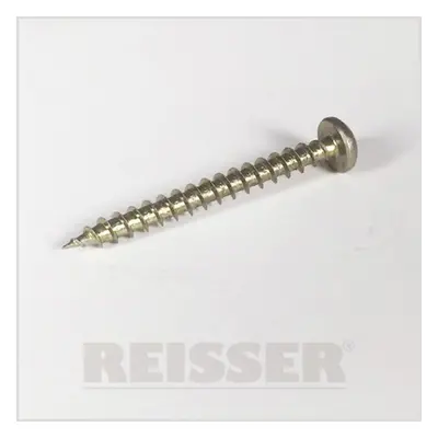 Reisser 9273S220450254 R2 Pan Head Screws Square Drive Yp 4.5 X 25Mm Cp (Box Of 200)