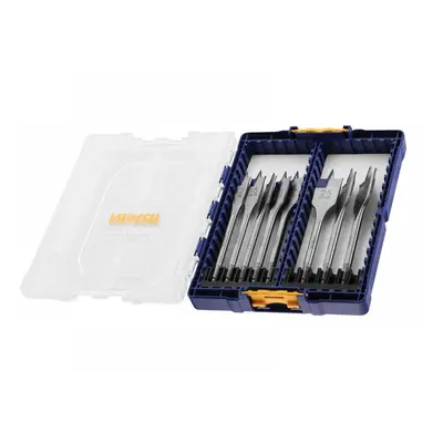 Irwin® IW4041010 Blue Groove 4X Flat Bit Set 8 Piece