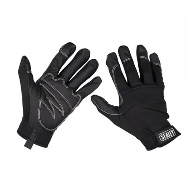 Sealey MG798XL Mechanicfts Gloves Light Palm Tactouch - X-Large