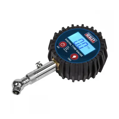 Sealey TST001 Digital Tyre Pressure Gauge With Swivel Head & Quick Release