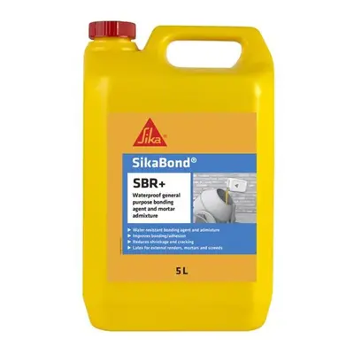 Everbuild Sika 443839 Sikabond Sbr+ 5 Litre