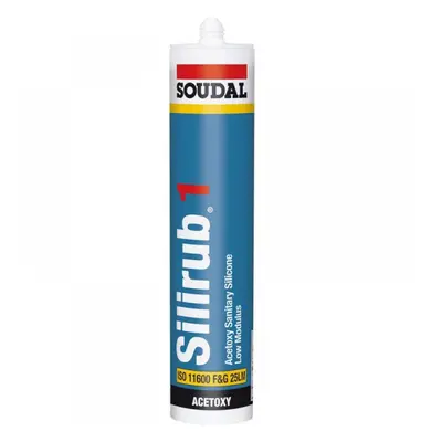 Soudal Silirub® 1 Clear 300Ml cartridge 1